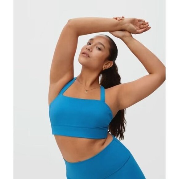 Everlane The Perform Sports Bra Blue XS - Picture 1 of 6
